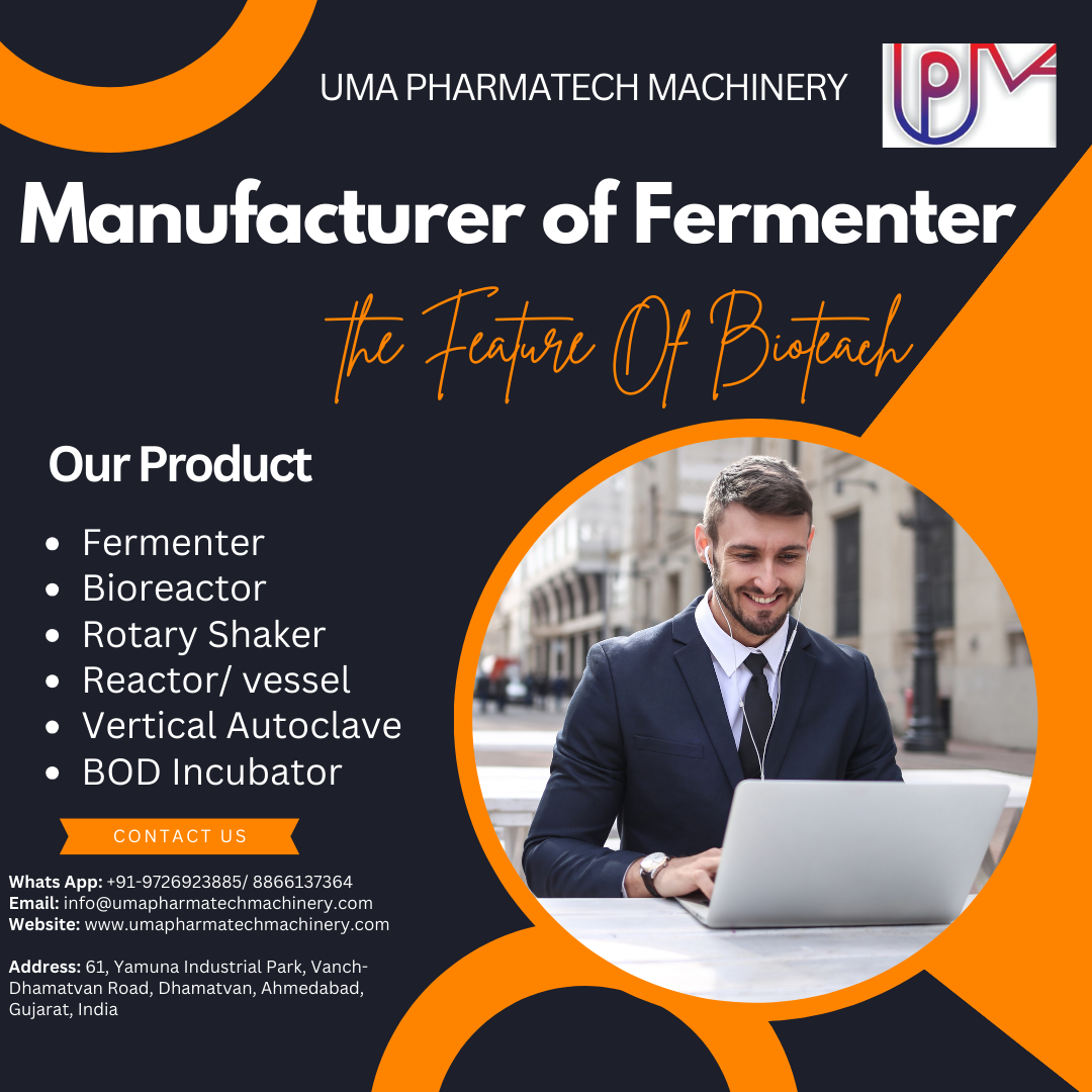 Manufacturer of Industrial fermenter bioreactor
