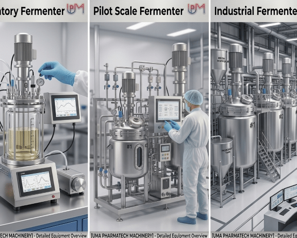 Pilot Scale and Inductrial Scale Fermenter Manufacturer-UPM