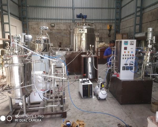 Industrial Fermenter For Enzymes Production