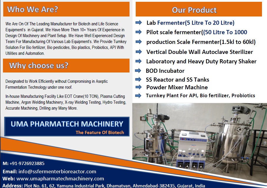 Fermenter Manufacturer in Karnataka