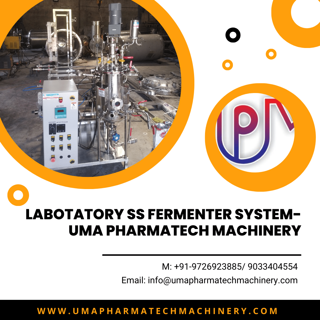 industrial and Laboratory Fermenter Manufacturers - Uma Pharmatech