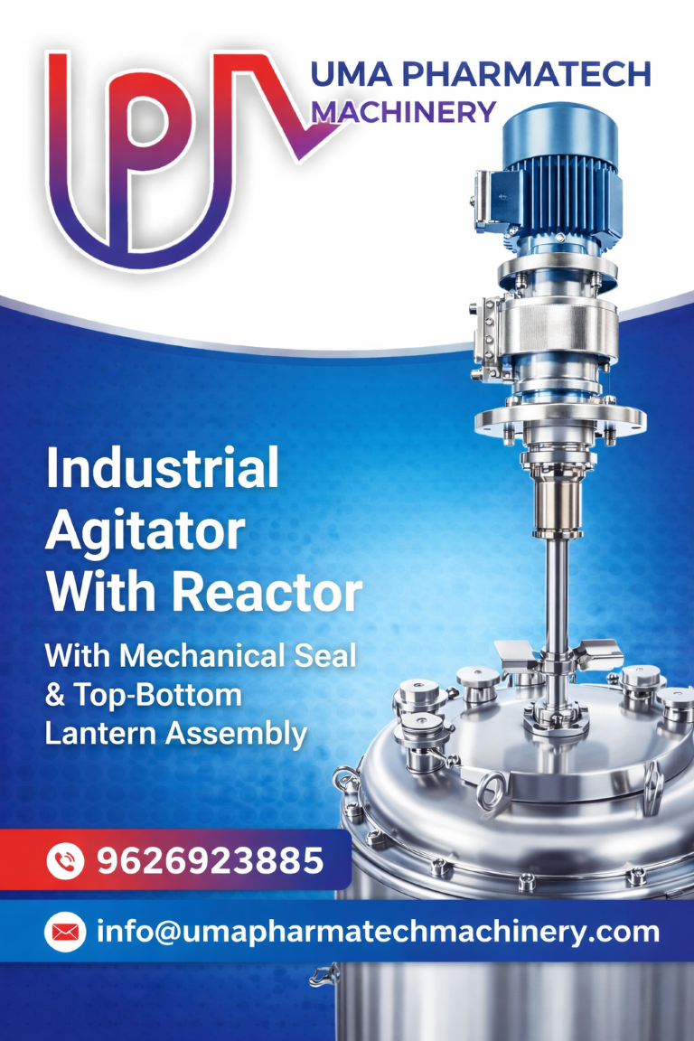 Agitator Manufacturer in Gujarat