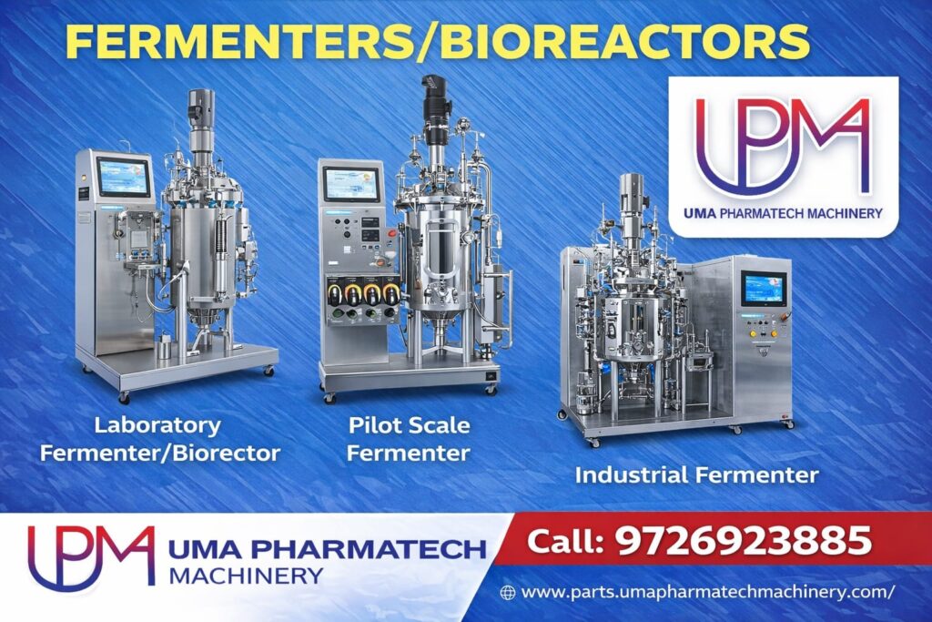 fermenter Manufacturer in India- Gujarat- Ahmedabad
