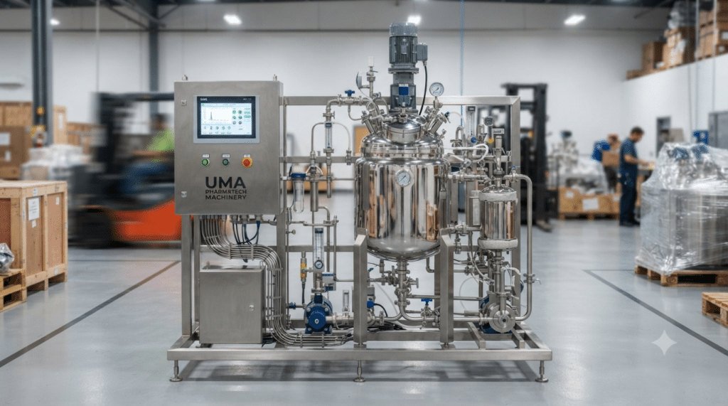 250L Skid Mounted Fermenter With Automatic Control